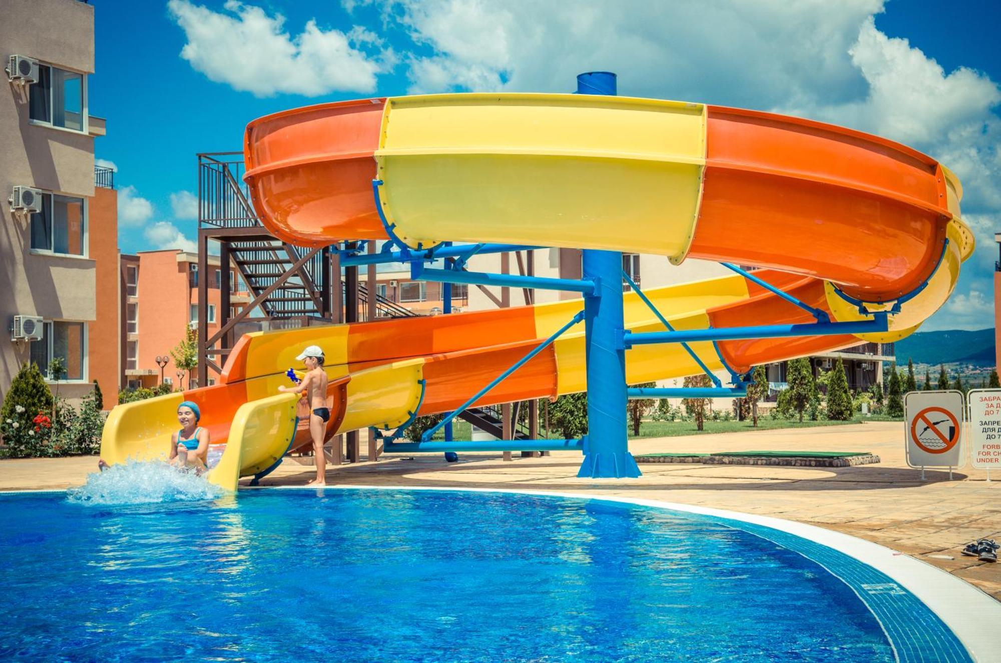 Waterpark Fort Apartments Sunny Beach Esterno foto